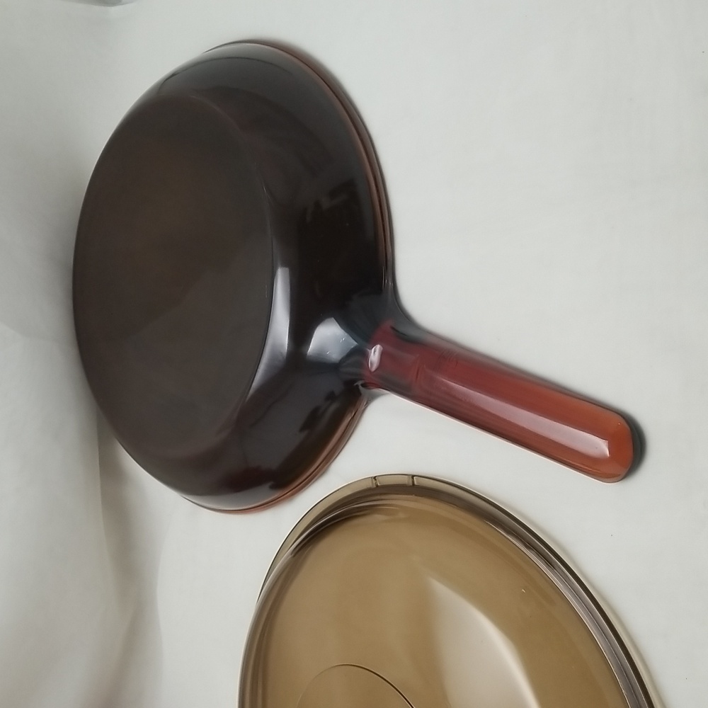 Large Corning Vision Non Stick Frying Pan With Pyrex Lid - Picture 13 of 16